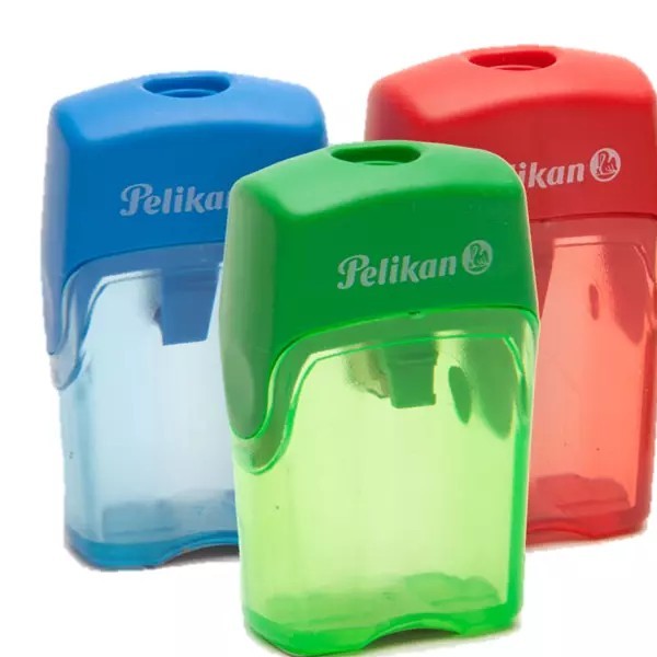 SACAPUNTAS PLAST. CDEP. SENCILLO V-BLADE PELIKAN E12120